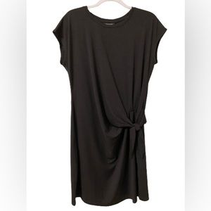 Nicole Miller Black T-shirt Dress
